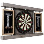 Prescott 40'' Dartboard Cabinet Set with Darts