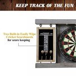 Prescott 40'' Dartboard Cabinet Set with Darts