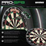 WINMAU Professional SFB Dartboard with Bristle Material