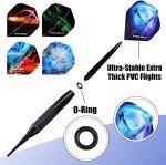 LED Digital Dart Board with Cabinet and 12 Darts