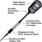 Viper Desperado 80 Tungsten Soft Tip Darts Set