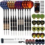 WELLFORM Professional Steel Tip Darts Set 22g/28g