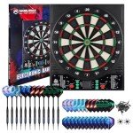 WIN.MAX Electronic Dartboard with 12 Soft Tip Darts