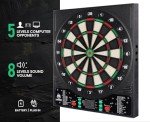 WIN.MAX Electronic Dartboard with 12 Soft Tip Darts