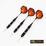 WELLFORM Professional Steel Tip Darts Set 22g/28g