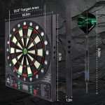 WIN.MAX Electronic Dartboard with 12 Soft Tip Darts