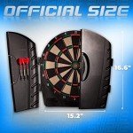 Franklin Sports Electronic Dart Board Set with Darts