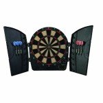 Franklin Sports Electronic Dart Board Set with Darts