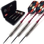 CUESOUL 90% Tungsten 22g Steel Tip Darts Set