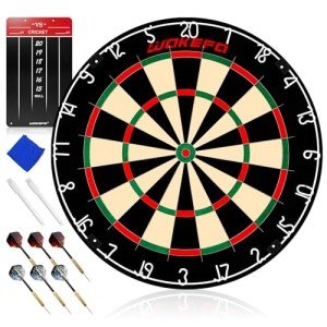 Regulation Steel Tip Dartboard Set with Darts