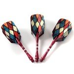 CUESOUL 90% Tungsten 22g Steel Tip Darts Set