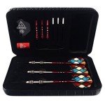 CUESOUL 90% Tungsten 22g Steel Tip Darts Set