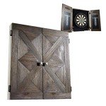 Barrington Bellevue Premium Dartboard and Cabinet Set