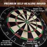 Barrington Bellevue Premium Dartboard and Cabinet Set