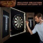 Barrington Bellevue Premium Dartboard and Cabinet Set
