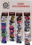 Viper Glitter Dart Flights Display - 40 Sets