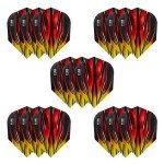 Harrows FIRE Extra Strong Dart Flights Set (5)