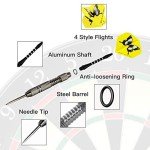 Rose Kuli 12 Pack Steel Tip Darts Set