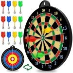 Magnetic Dart Board with 12 Magnetic Darts