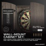 Accudart Armada Official Size Dartboard Cabinet Set