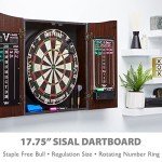 Viper Vault Deluxe Dartboard Cabinet with Scoreboard