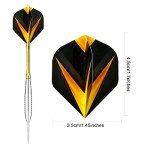 90Pcs Durable Dart Flights with Protectors