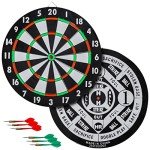Franklin Sports Double-Sided Paper Dartboard Set