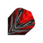 Harrows SUPERGRIP Ultra Flights - Set of 5 Red