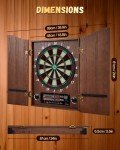 Yirinatek Electronic Dart Board Cabinet Set