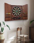 Yirinatek Electronic Dart Board Cabinet Set