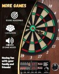 Yirinatek Electronic Dart Board Cabinet Set