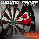 Franklin Sports Double-Sided Paper Dartboard Set