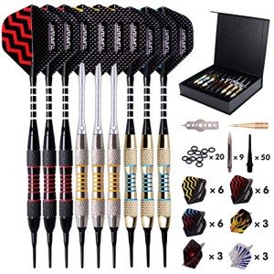 Professional Soft Tip Darts Set with Extra Tips