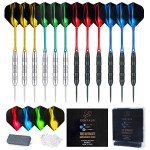 Centaur 12-Piece Steel Tip Darts Set
