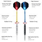 Centaur 12-Piece Steel Tip Darts Set