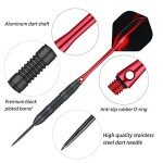 Centaur 12-Piece Steel Tip Darts Set