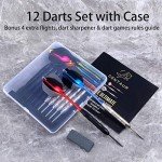 Centaur 12-Piece Steel Tip Darts Set