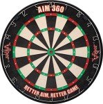 Viper AIM 360 Tournament Bristle Dartboard Set