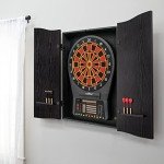 DMI Sports Black Dartboard Cabinet for Arachnid