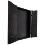 DMI Sports Black Dartboard Cabinet for Arachnid
