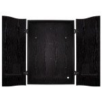 DMI Sports Black Dartboard Cabinet for Arachnid