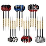 Accmor 18-Piece Steel Tip Darts Set