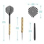 Accmor 18-Piece Steel Tip Darts Set