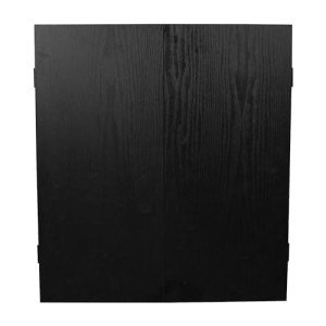 Ruthless Heavy Duty Black Dart Board Cabinet