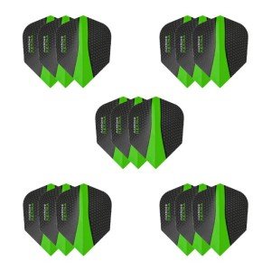 Harrows Retina Green Dart Flights - 5 Sets