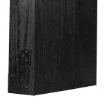 Ruthless Heavy Duty Black Dart Board Cabinet