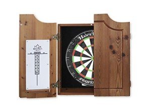 Delta Professional Bristle Dartboard Cabinet Set