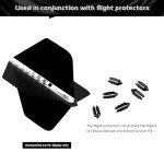 CyeeLife Standard Dart Flights - 15 Total Flights