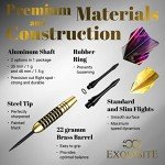 Premium Steel Tip Darts Set with Accessories