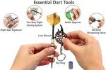 Premium Steel Tip Darts Set with Accessories
